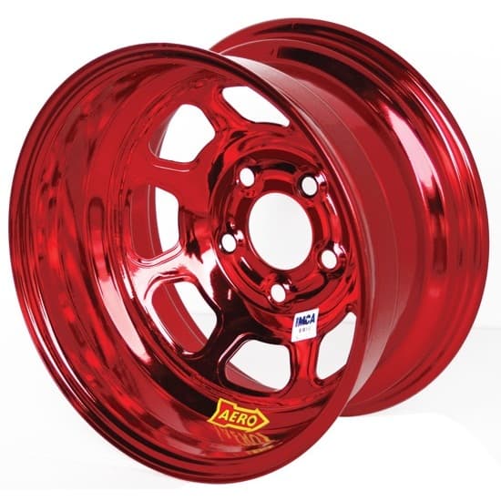 15x8 3in 5.00 Red Chrome 