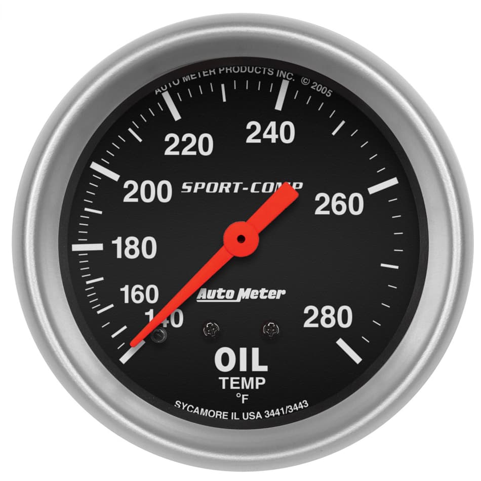 140-280 Oil Temp Gauge 