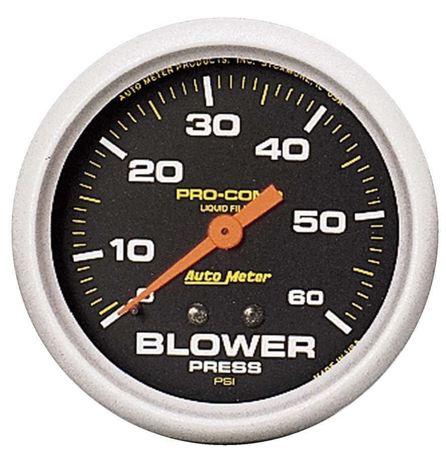 0-60 Blower Pressure 