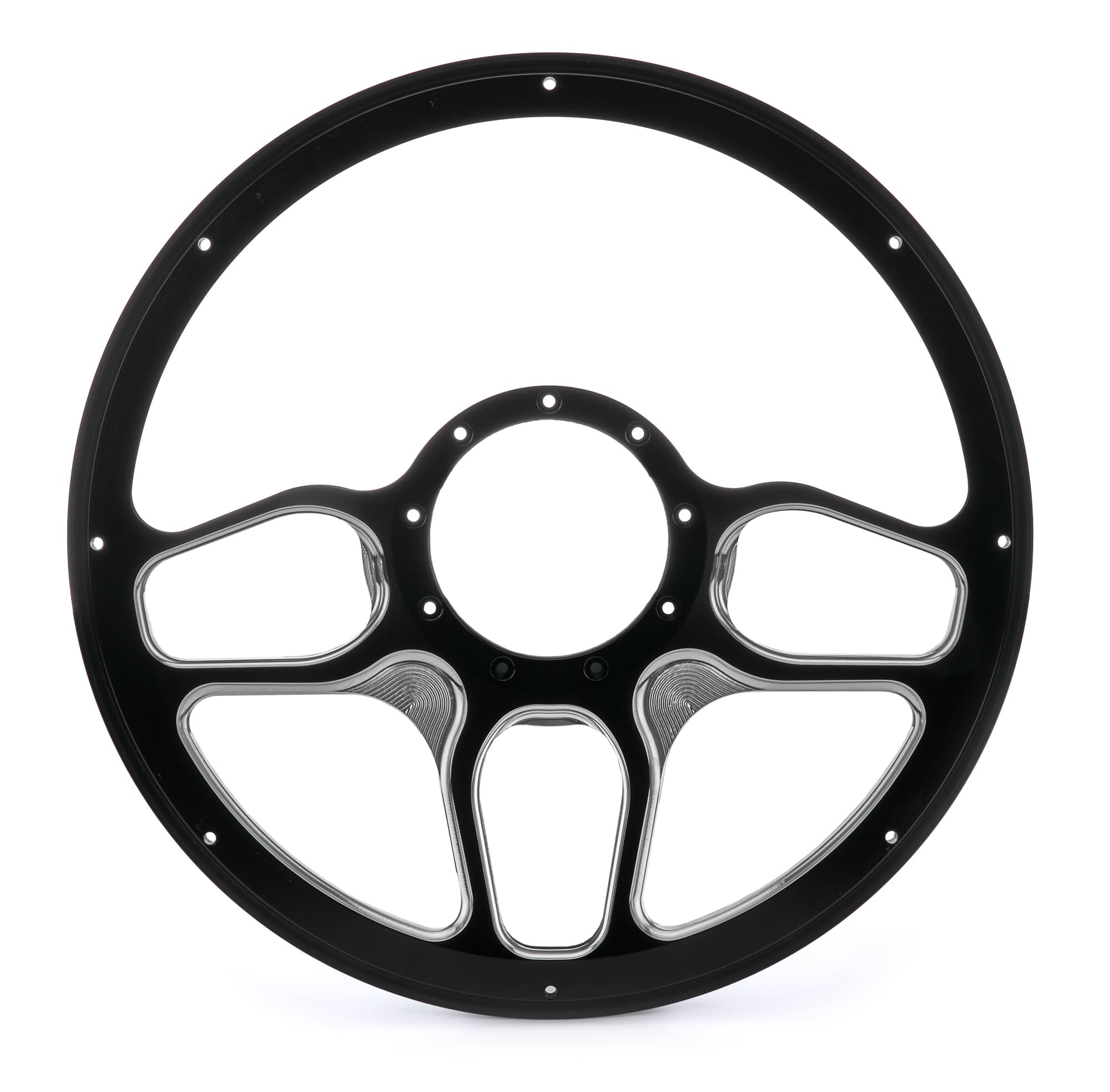 Steering Wheel 1/2 Wrap 14in Win Lite Black