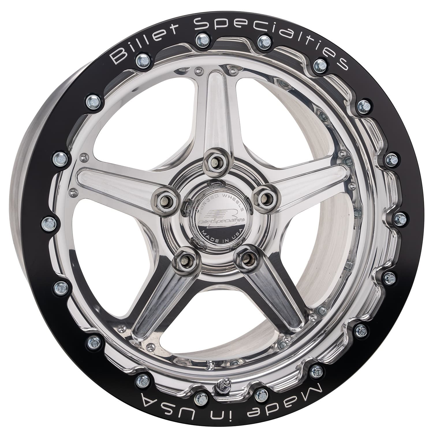 Street Lite Wheel Polished 15x15 6.50in BS