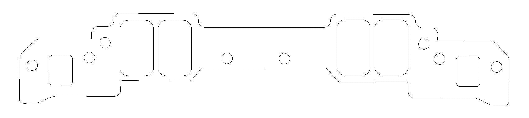 Intake Gasket Set SBC w/18 Degree Heads
