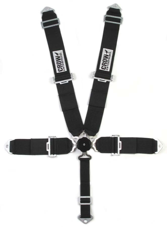 5-Way  Kam Lock  3in 50in Lap Belt Black