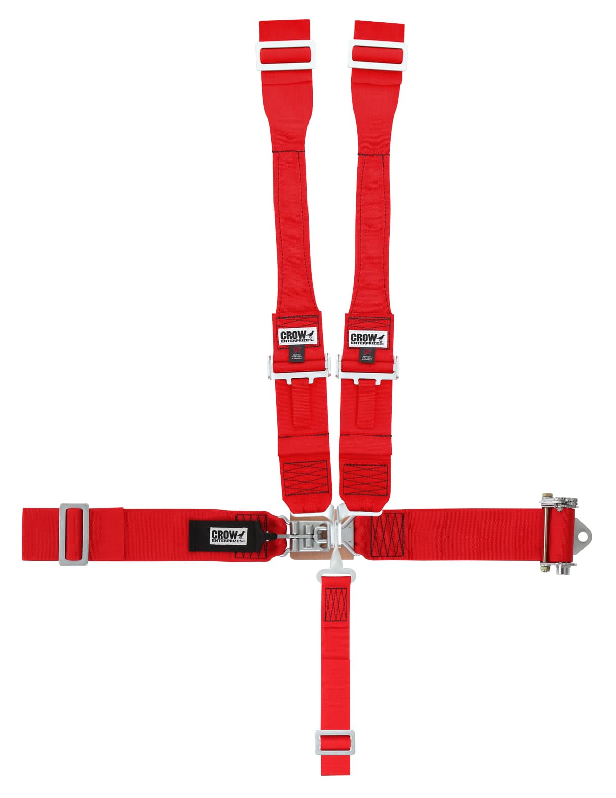 Harness 3in RH Ratchet Sprint Car Red