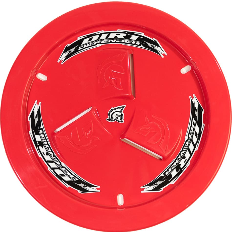 Wheel Cover Red Vented 