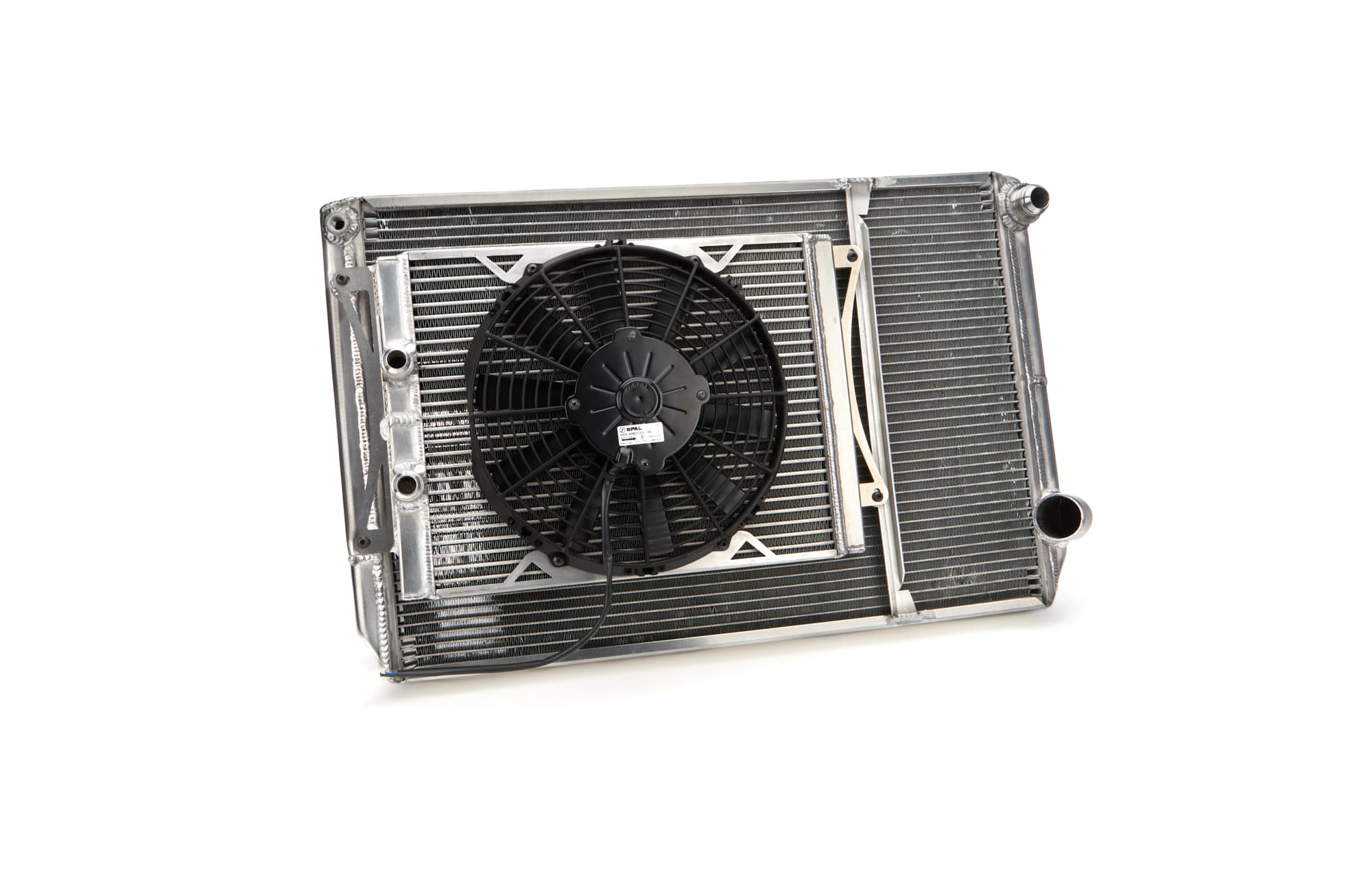 Radiator Dbl 29x18 W/Oil Cooler Fan w/o Fill