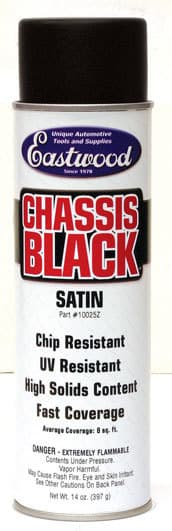 Chassis Black Paint Satin 14oz Aerosol