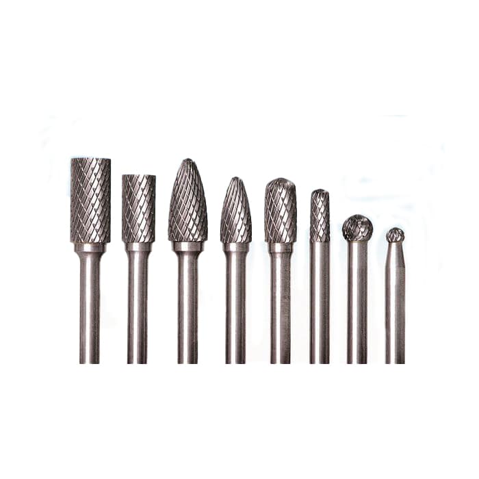Carbide Burr 8pc Set 1/4in Shank