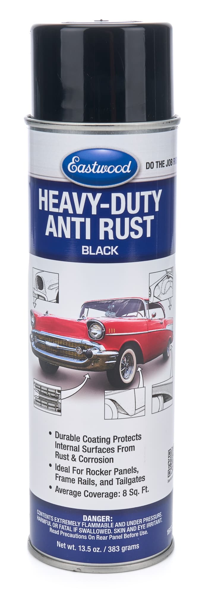 Heavy Duty Anti Rust Aerosol Black 13.5 oz
