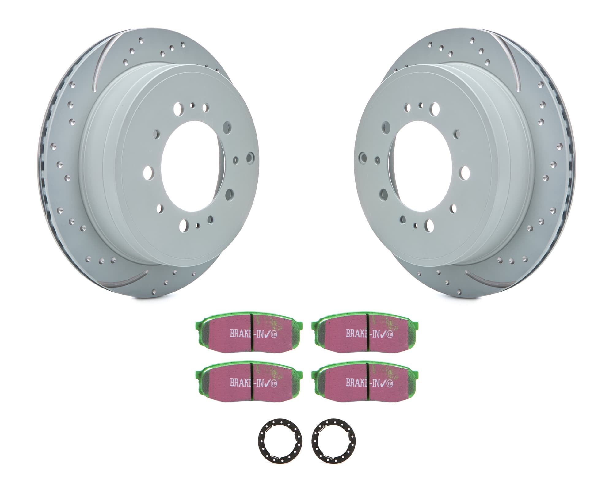 Brake Rotor & Pad Kit Greenstuff Toyota/Lexus