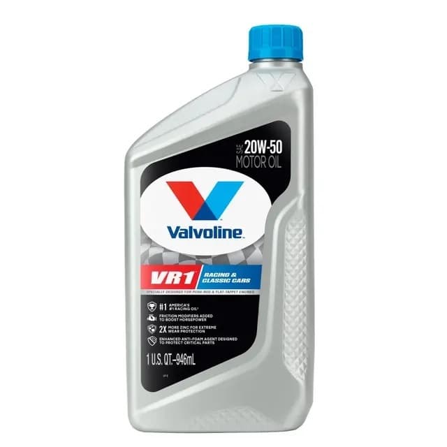 HP 20w50 Racing Oil VR1 1 QT.