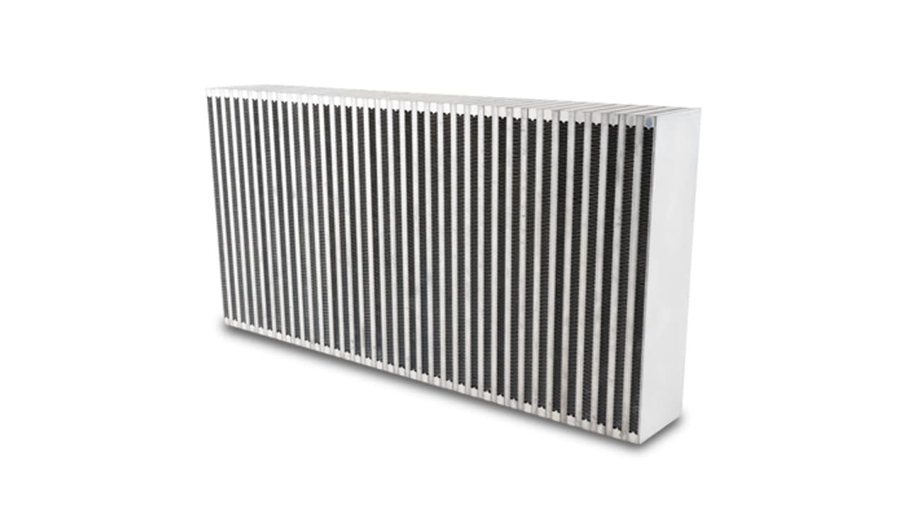 Vertical Flow Intercoolr Core 24in W x 12in H